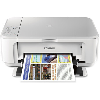 Canon PIXMA MG3620 Wireless All-in-One Inkjet Printer (White) — thumbnail 2