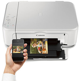 Canon PIXMA MG3620 Wireless All-in-One Inkjet Printer (White) — thumbnail 5