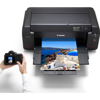 Canon imagePROGRAF PRO-1100 Professional 17" Wireless Inkjet Photo Printer — thumbnail 8