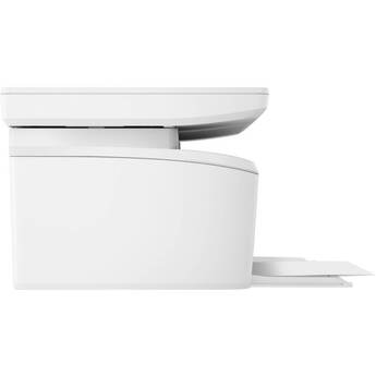 HP LaserJet Wireless Black and White Laser Printer - White — thumbnail 4
