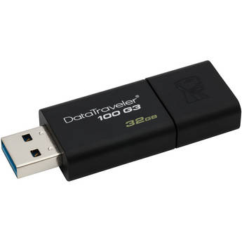 Kingston 32GB Data Traveler 100 G3 USB 3.0 Flash Drive