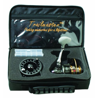 Eagle Claw Trailmaster Reel Travel Kit Spin 6BB/Fly 5/6 w/Bag, TMSFT