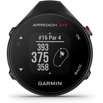 Garmin Approach G12, Golf GPS Rangefinder, 42k+ Preloaded Courses - 010-02555-00