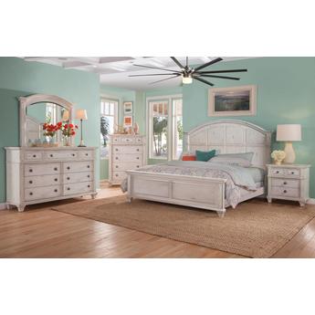 American Woodcrafters Sedona Vintage Style 3 Piece Queen Size Bedroom Set