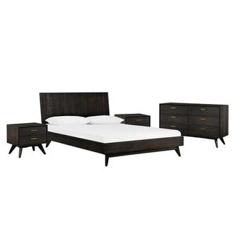 Armen Living Loft 4 Piece QUEEN Size Bedroom Set