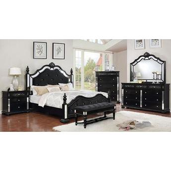 Furniture of America Azha 6 Piece QUEEN Size Bedroom Set