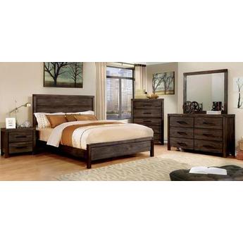 Furniture of America Rexburg 5 Piece Queen Size Bedroom Set