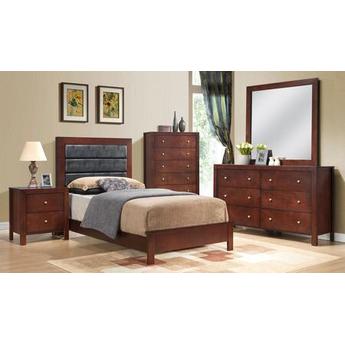 Glory Furniture Burlington 5 Piece TWIN Size Bedroom Set