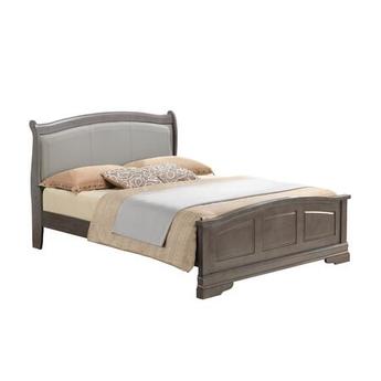 Glory Furniture G3105C-KB2BDMNC 5-Piece Bedroom Set with King Size Bed +  Dresser + Mirror + Single Nightstand + Chest, in Grey