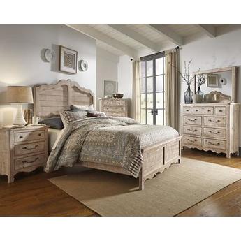 Progressive Furniture Chatsworth 5 Piece King Size Bedroom Set