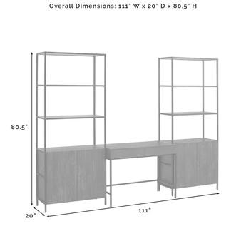 Crosley furniture kf13091br 9