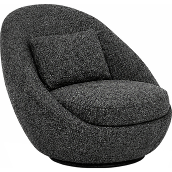 Orbit Swivel Chair - Granite