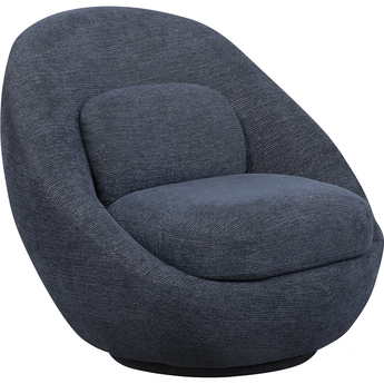 Orbit Swivel Chair - Indigo