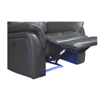 Tampa Power Recliner - Charcoal — thumbnail 3