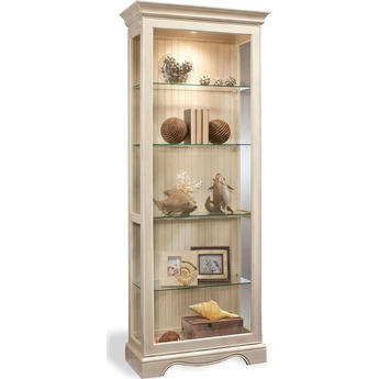 Philip Reinisch Company Color Time White Ambience Display Cabinet