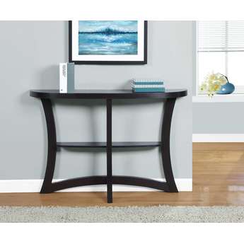 Monarch Specialties Cappuccino 47" Console Table