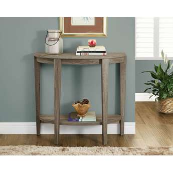 Monarch Specialties Dark Taupe 36" Console Table