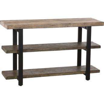 Bolton Furniture Inc. Pomona 48" Metal and Solid Wood Media/Console Table