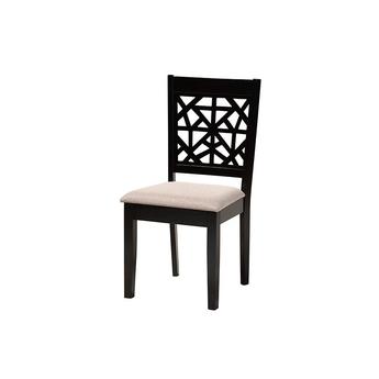 Baxton studio alicesanddarkbrown5pcdiningset 3