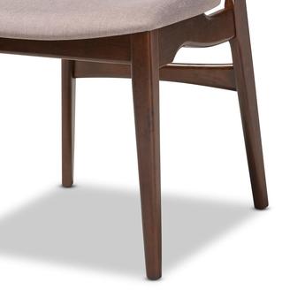 Baxton studio dariagreycappuccino5pcdiningset 7