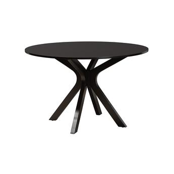 Baxton studio pinardarkbrown7pcdiningset 4