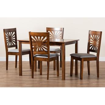 Baxton studio rh386cgreywalnut5pcdiningset 10