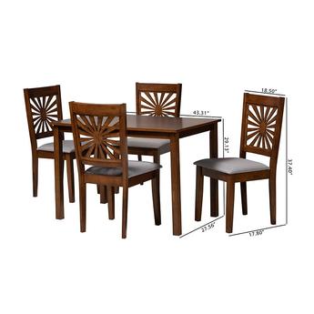 Baxton studio rh386cgreywalnut5pcdiningset 11