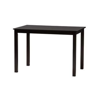 Baxton studio rh386csanddarkbrown5pcdiningset 4
