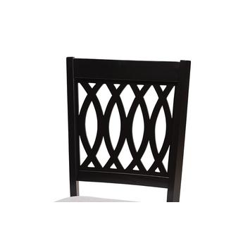 Baxton studio rh388cgreydarkbrown6pcdiningset 7