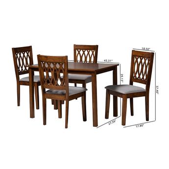 Baxton studio rh388cgreywalnut5pcdiningset 11