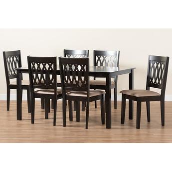 Baxton studio rh388csanddarkbrown7pcdiningset 10
