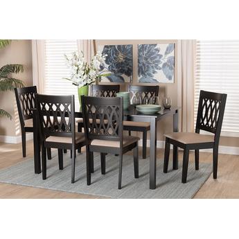 Baxton studio rh388csanddarkbrown7pcdiningset 2