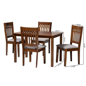 Baxton studio rh389cgreywalnut5pcdiningset 11