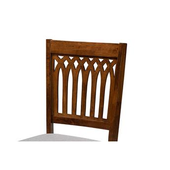 Baxton studio rh389cgreywalnut5pcdiningset 6