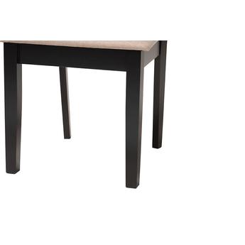 Baxton studio rh391csanddarkbrown6pcdiningset 8
