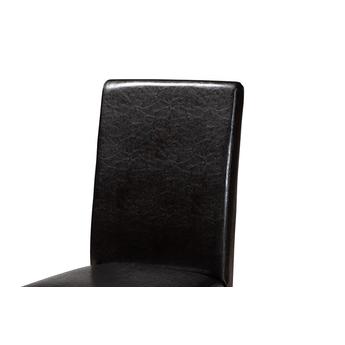 Baxton studio rosidarkbrown5pcdiningset 6