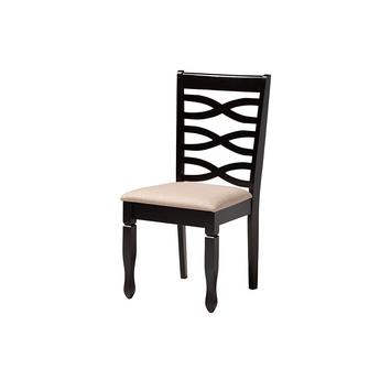 Baxton studio rubysanddarkbrown5pcdiningset 3