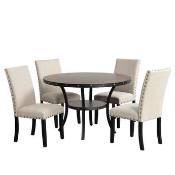 New classic home furnishings d162gdtgry 3