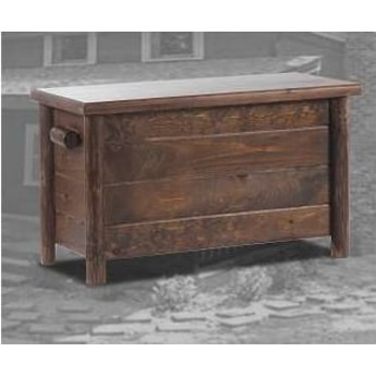 Chelsea Home Essex Walnut Rustic Hope Chest