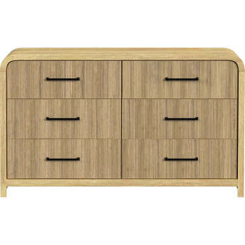 Ridgemont 6-Drawer Dresser - Natural