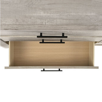 Eleanor Six Drawer Dresser in Distressed White — thumbnail 4