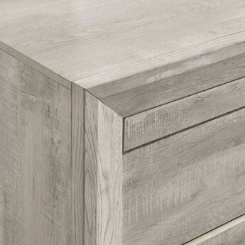 Eleanor Six Drawer Dresser in Distressed White — thumbnail 5