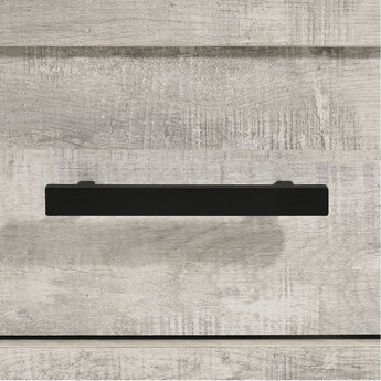 Eleanor Six Drawer Dresser in Distressed White — thumbnail 6