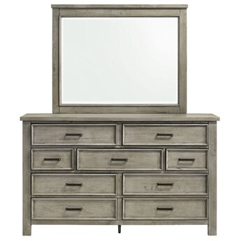 Finlay 9 drawer Dresser- Drift Gray — thumbnail 2