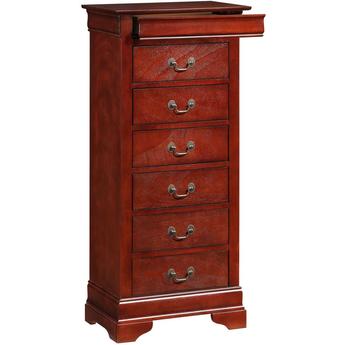 Glory Furniture Louis Phillipe G3100-LC Lingerie Chest , Cherry