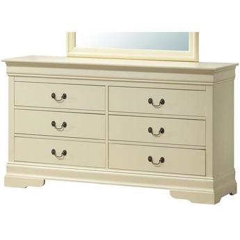 Glory Furniture Louis Phillipe G3175-D Dresser , Beige