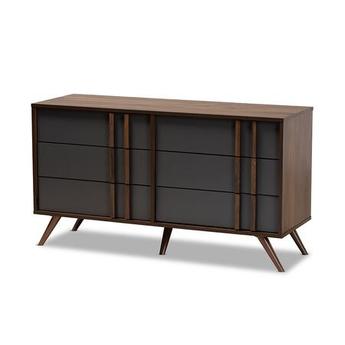 Wholesale Interiors LV15COD15231COLUMBIADARKGREY6DWDRESSER