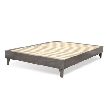 eLuxury BEDFRAMEFLGREY