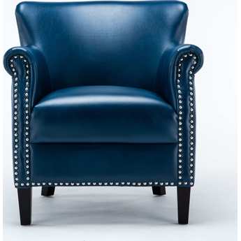 Comfort Pointe Holly Navy Blue Club Chair
