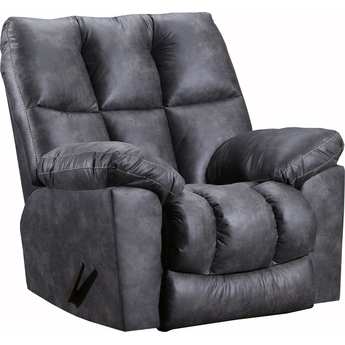 Simmons Upholstery Dorado Charcoal Rocker Recliner